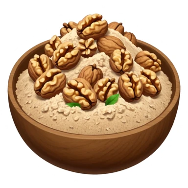 powdered walnuts sticker