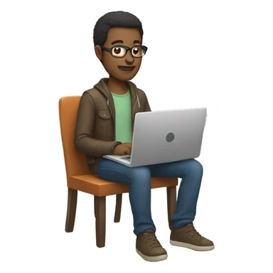  men with loptop sticker