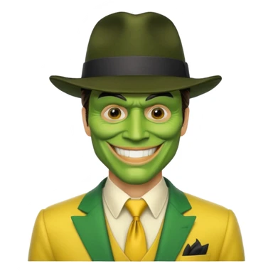 jim carrey the mask sticker