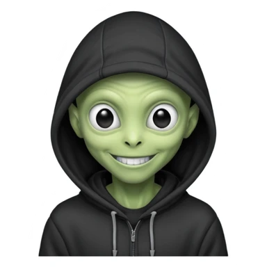 alien wear hoodie in guardian of the galaxy sticker