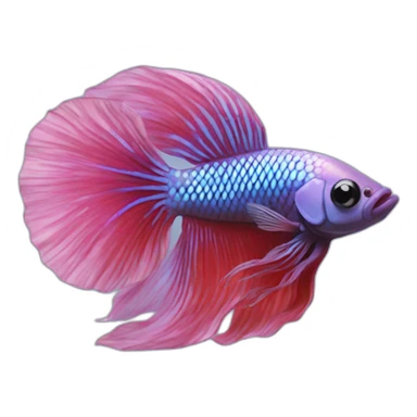betta fish sticker