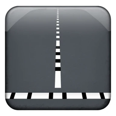 CARRETERA sin cuadro  sticker