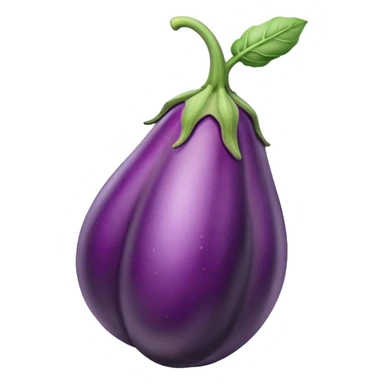 veiny eggplant sticker
