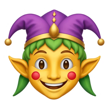 jester emoji  sticker