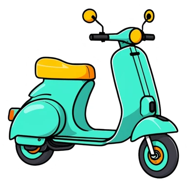 electric scooter sticker