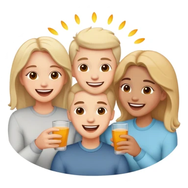 intimate moments with friends sticker