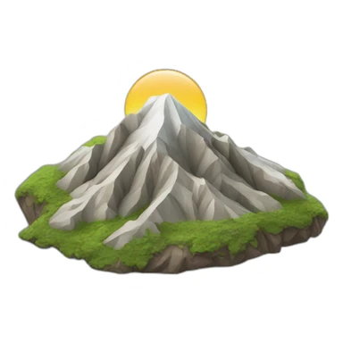 summit mountain sticker