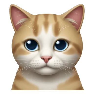 un gatto che ce fa un cuore con le zampe sticker