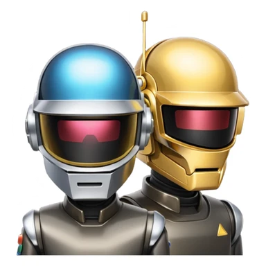 Daft punk sticker