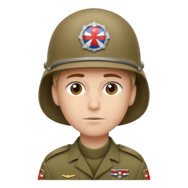 Czech republic soldier sticker