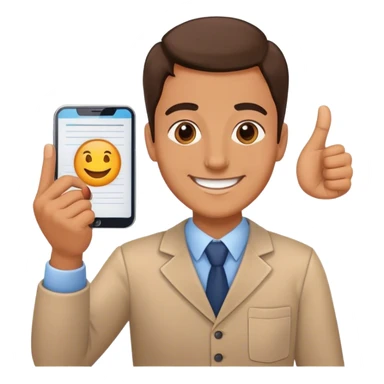 Teacher expressing approval of students test results  sticker