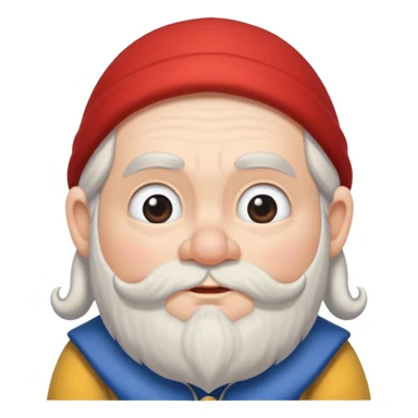 sneezy dwarf snow white sticker