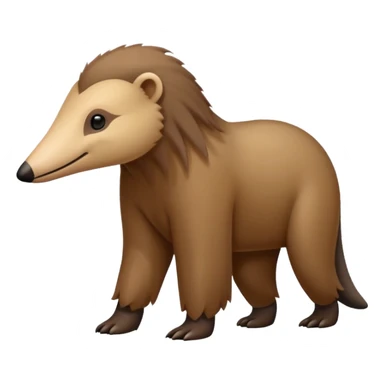 Anteater going around sticker