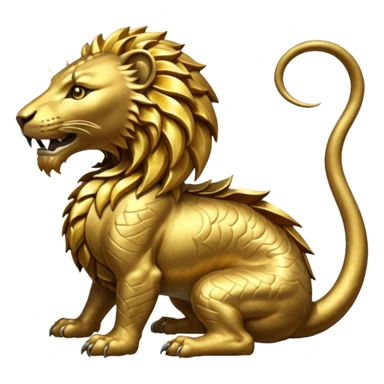 Elder Scrolls Online Lioneating its tail Ouroboro clockwise sticker