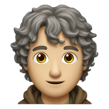 Frodo Baggins DJ sticker