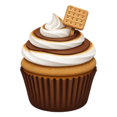 Smores cupcake  sticker