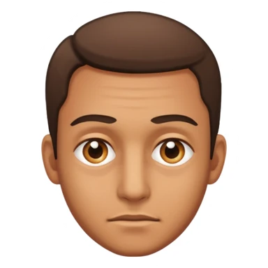 ecchymosis near the man's eye sticker