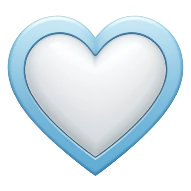 arrowed white heart sticker