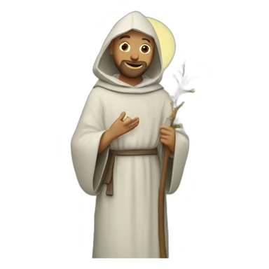 St francis of assisi sticker