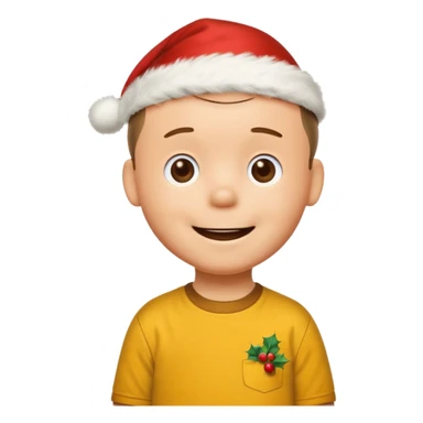 Vintage 1970's cartoon Charlie brown christmas, movie sticker