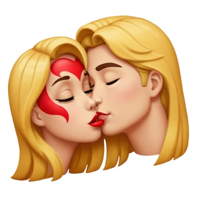 Kiss sticker