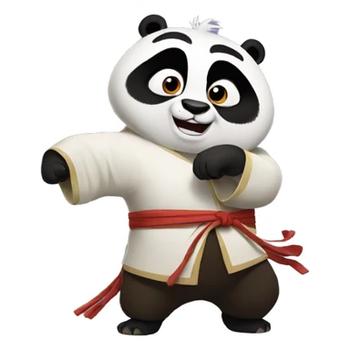 Kung Fu Panda sticker