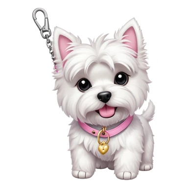 Juicy couture highland terrier sticker