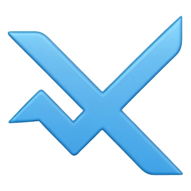 Verificación color azul para redes sticker