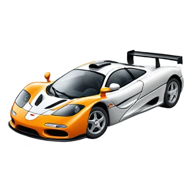 McLaren F1 Car sticker