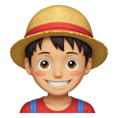Luffy joyboy emoji sticker