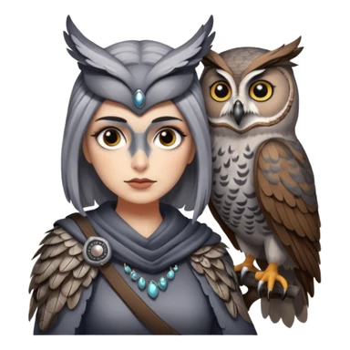 Chat x hiboux  sticker