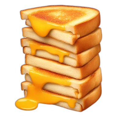 grilled cheese sandwich sticker
