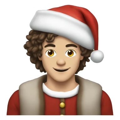 harry styles as santa claus sticker