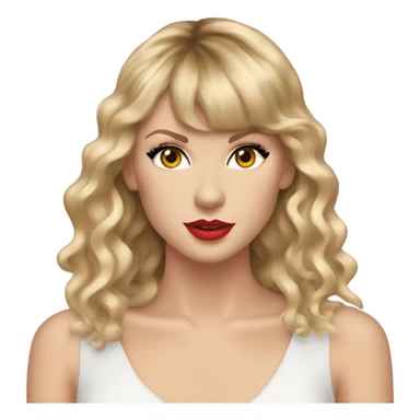Taylor Swift in her lover era sticker