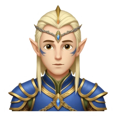 ESO male high elf sticker
