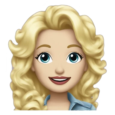 Dolly Parton you're welcome sticker