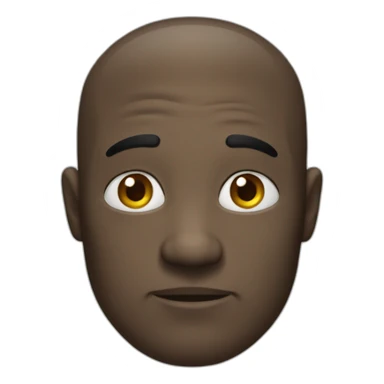 Grosse tête qui rigole sticker