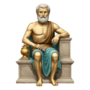 monument to Aristotle sticker