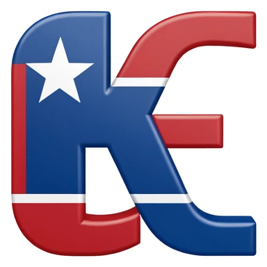 "ATX" Block letters with the Texas State Flag wrapped inside the letter Block space sticker