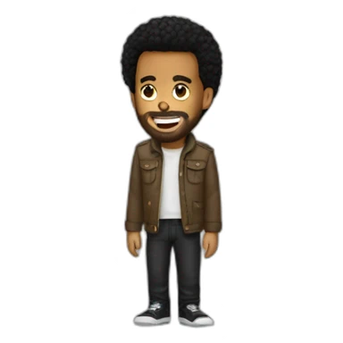 Abel tesfaye sticker