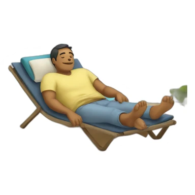 CAPIPARA RELAXING sticker