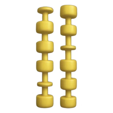 dumbells sticker