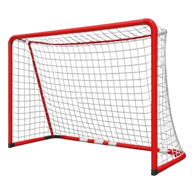 soccer goal hockey sticker
