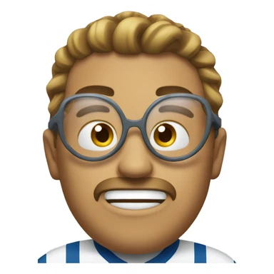 emoji que sea de un discapacitado jugando tenis sticker