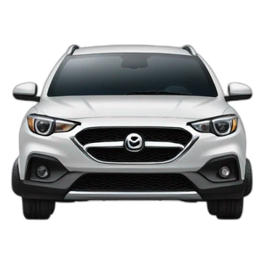 Emoji de coche MG ZS sticker