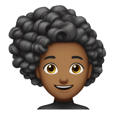 Hair flip girl this one 💇‍♀️ but without the scissors but like a slay hair flip sticker