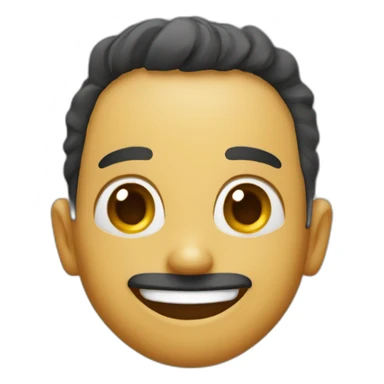 Er Monnezza smiling sticker