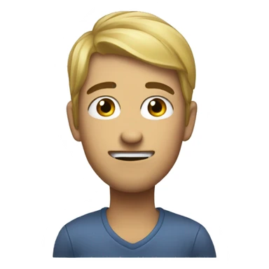 Draw me a character interested in e-commerce sticker