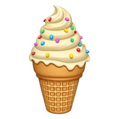 Ice Cream Vanilla Cone with Sprinkles


 sticker
