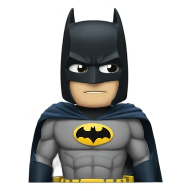 batman watching the batman signal sticker